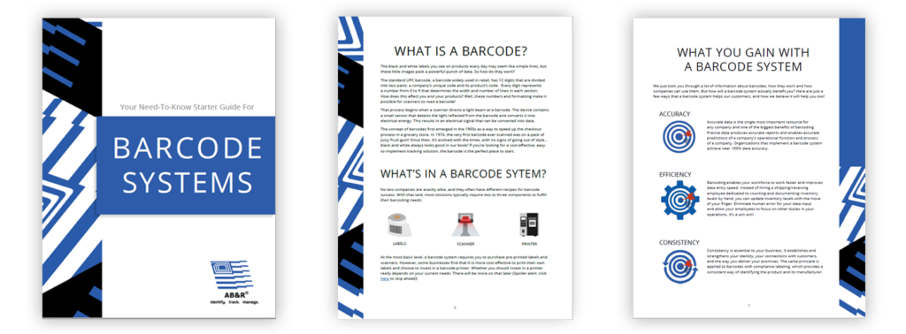 Barcode Need-to-Know Starter Guide - AB&R